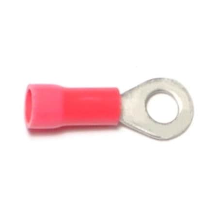Midwest Fastener Ring Terminal, 18 AWG, Plastic Insulated, 20 PK 69942